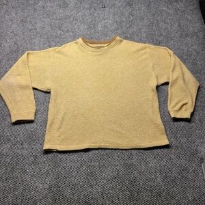 Vintage Field & Stream Duck Fleece Sweatshirt Beige Mens XL Made in USA 90s